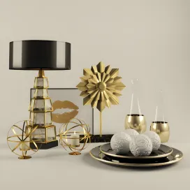 Gold accessories